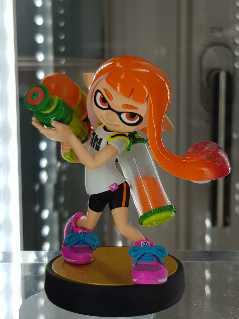 Nintendo Amiibo - Inkling Girl - Super Smash Bros Series