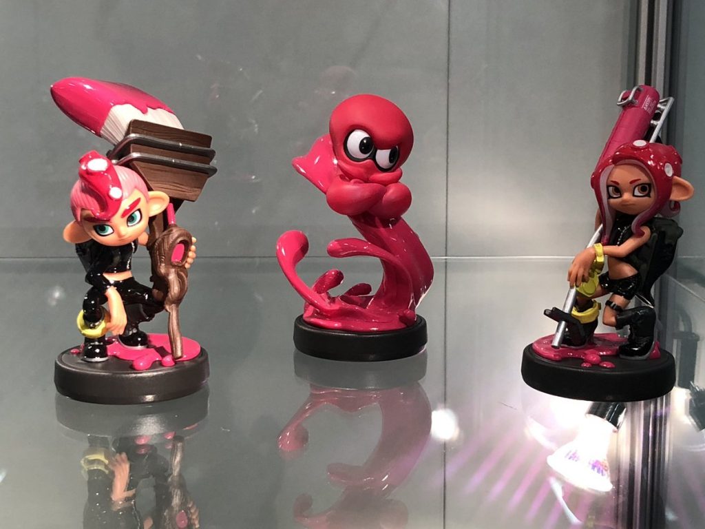 splatoon octolings amiibo 3 pack