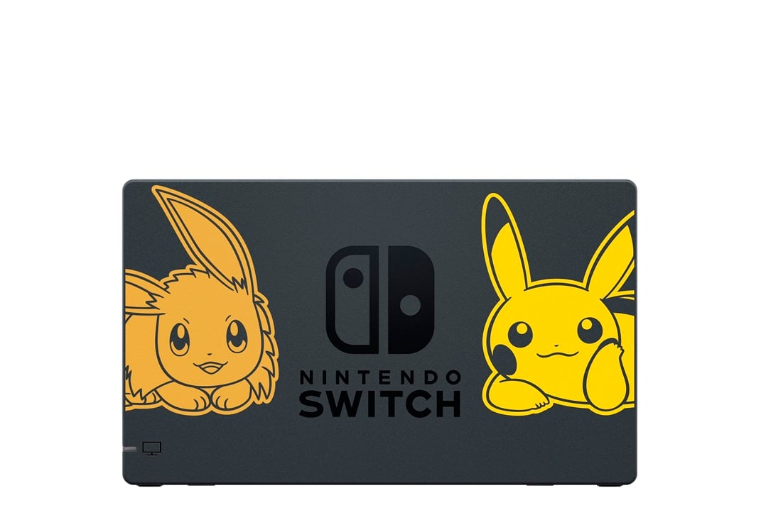 nintendo switch pikachu eevee