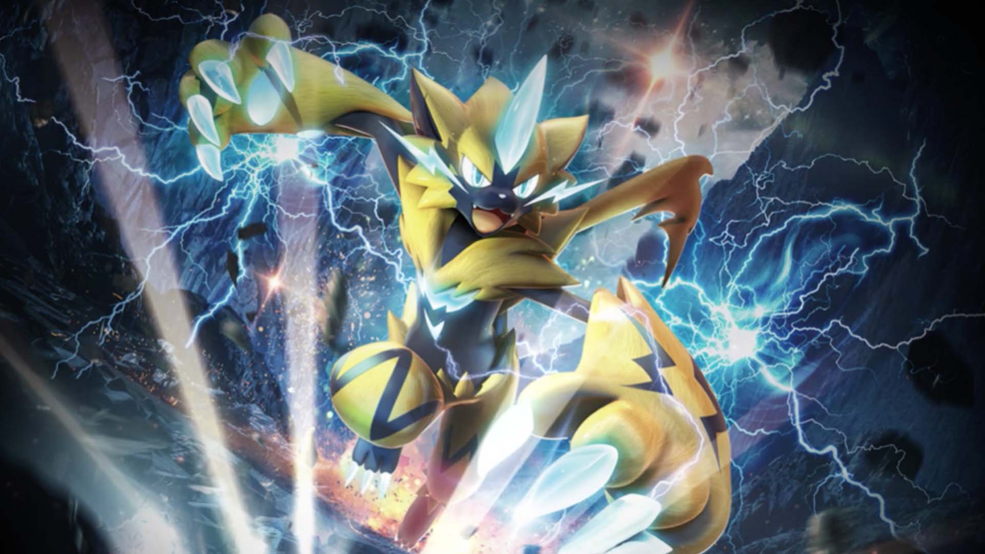 Mythical Pokémon Zeraora blitzes into Ultra Sun & Ultra Moon this month...