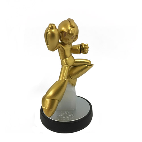 Gold mega man amiibo new arrivals