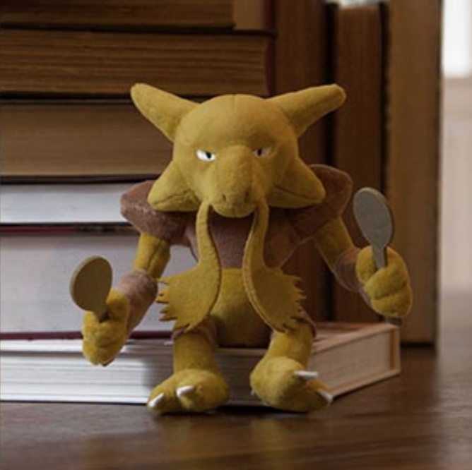 Alakazam Sitting Cuties Plush - 6 In.