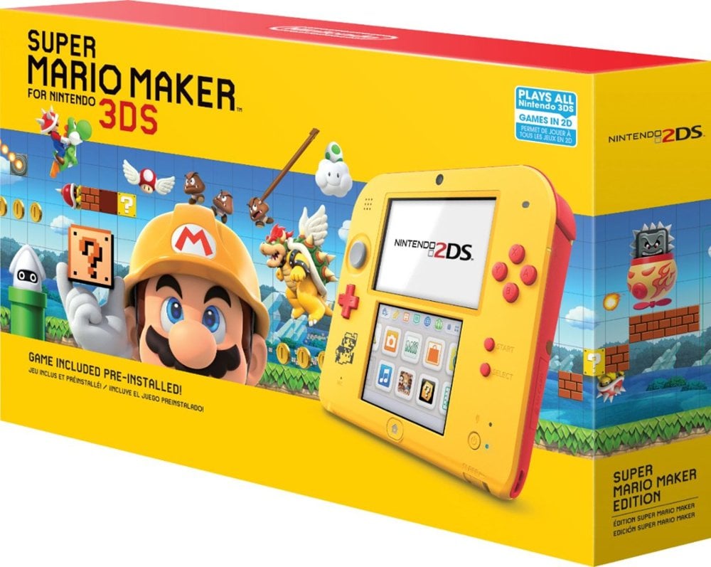 Nintendo 2DS Super Mario Maker Edition Box