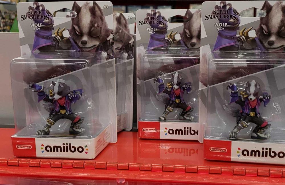 Super Smash Bros. Ultimate Wolf amiibo spotted in the wild - Nintendo Wire