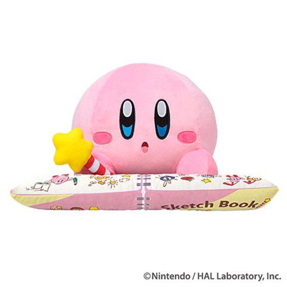 kirby with heart plush