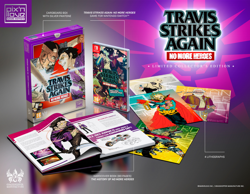 Travis Strikes Again No More Heroes Getting A Collectors Edition Nintendo Wire