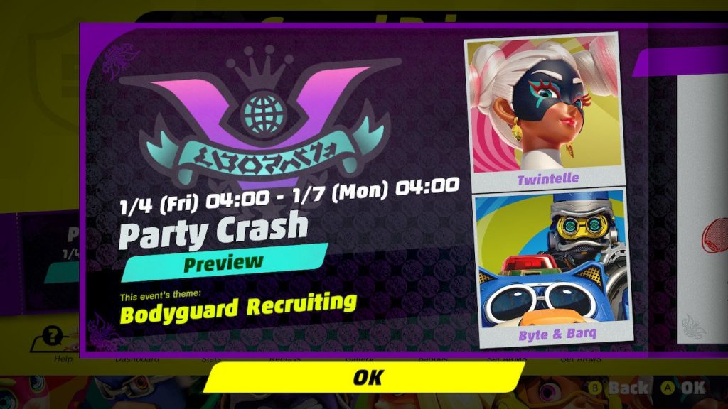 ARMS Party Crash Bash #4 Bodyguard Recruiting