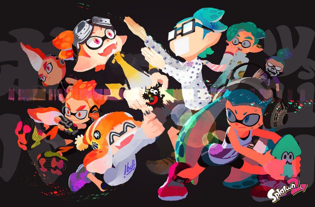 New Japanese Splatfest Art Makes For A Comical Clash Of Personalities Nintendo Wire