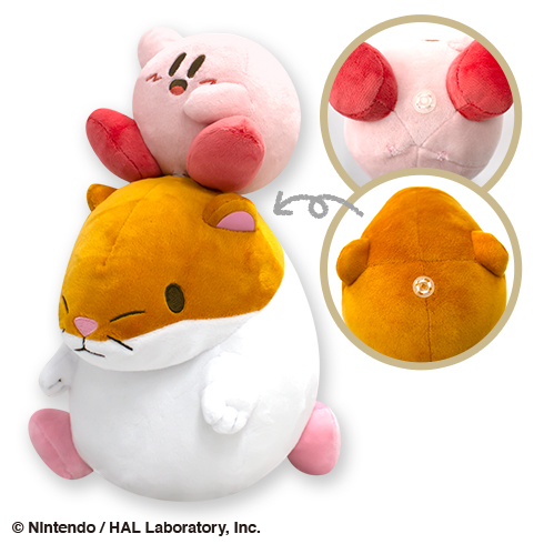 retro kirby plush