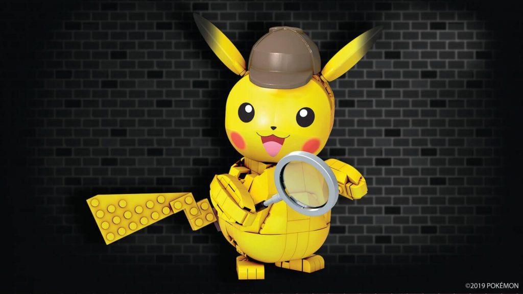 mega construx detective pikachu