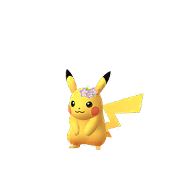 pikachu flower crown