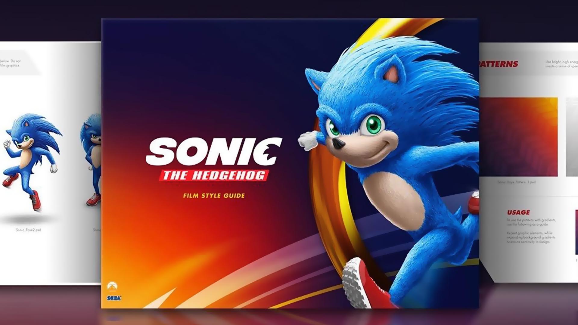 Leaked Sonic movie style guide sheds light on hedgehog's form