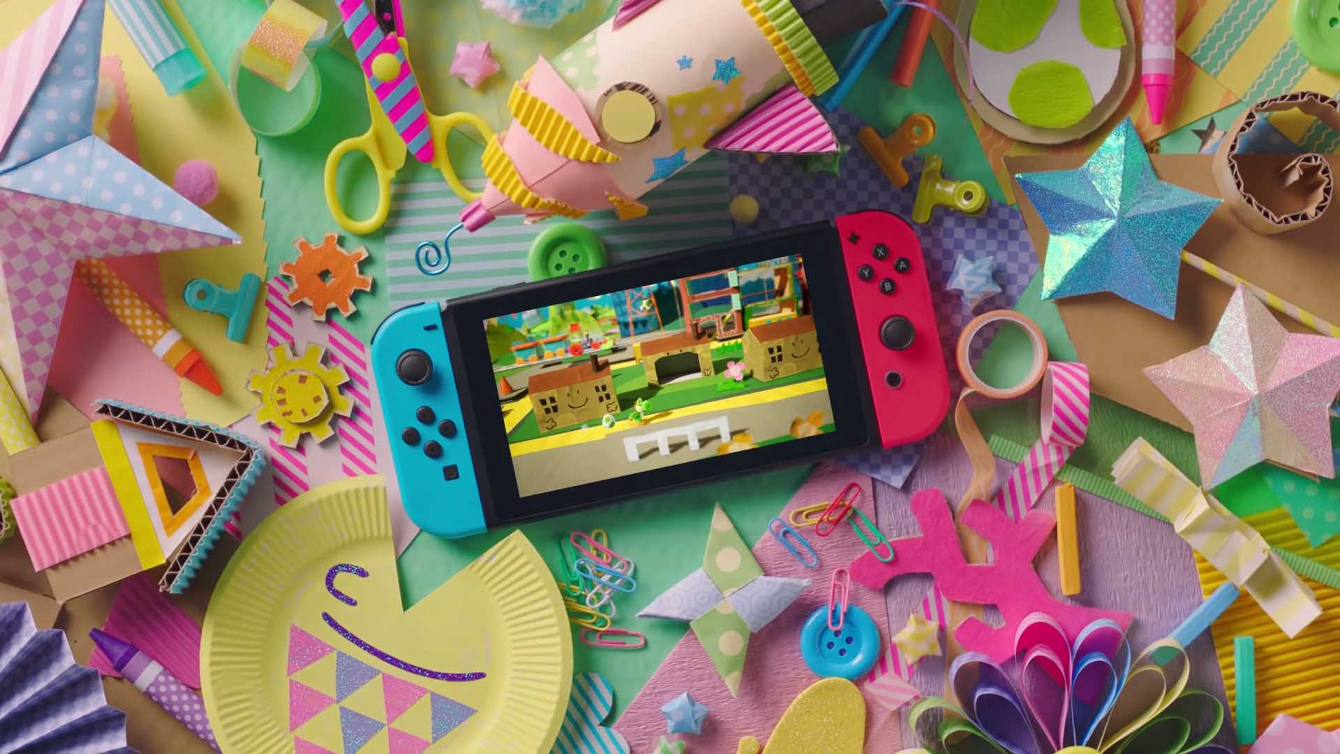 Watch three Nintendo regions promote Yoshi's Crafted World a little differently ...