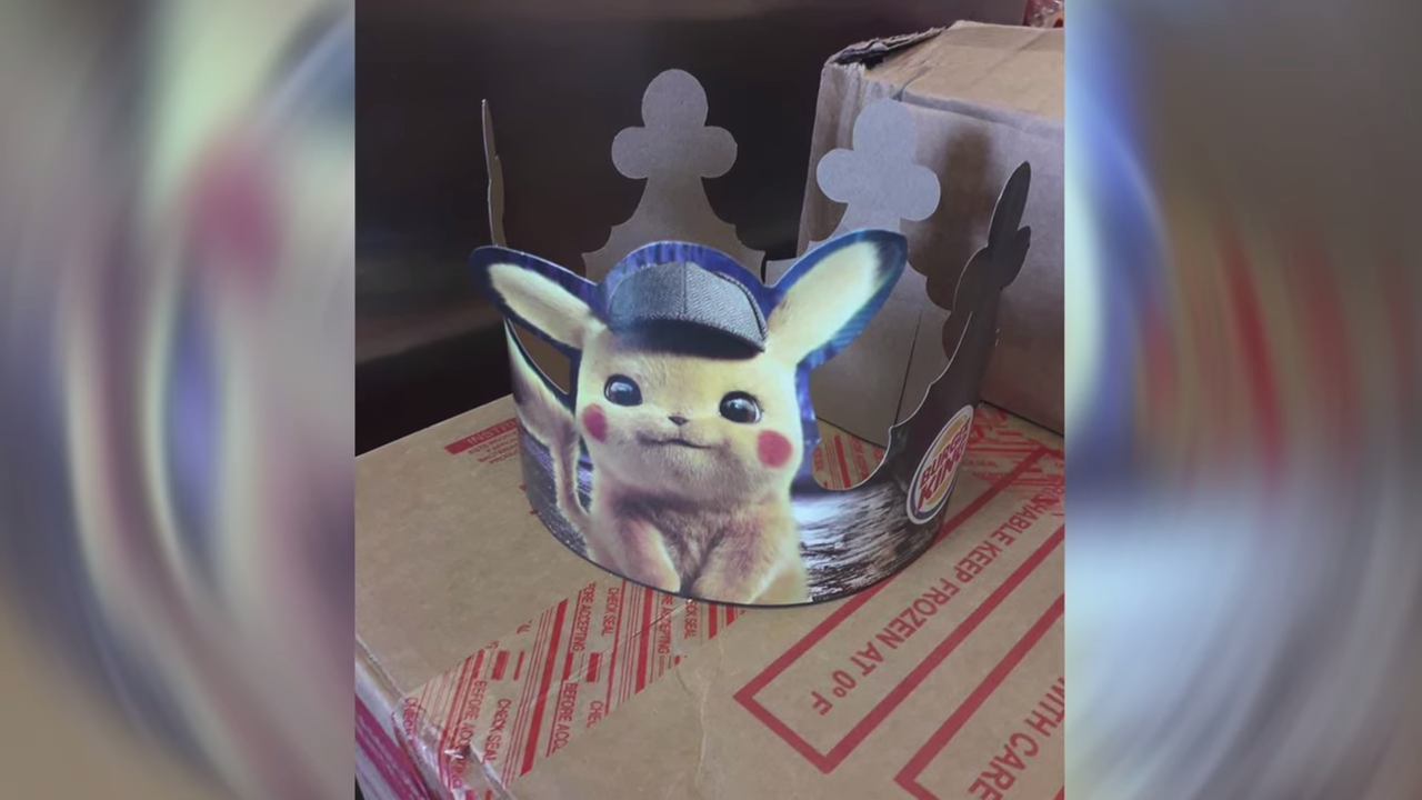 Burger King Russia Toy 2019 Pokemon Detective Pikachu 