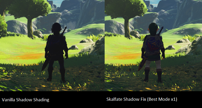 Texture filtering in Breath of the Wild (Wii U vs Switch vs Cemu) : r/cemu