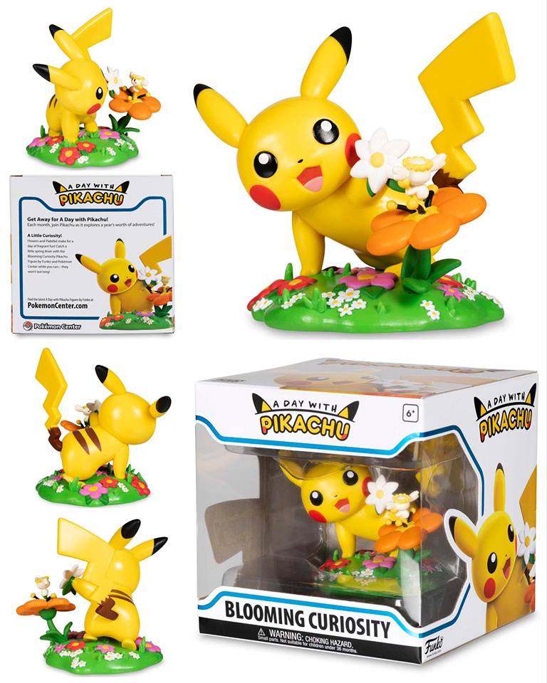 pokemon a day with pikachu figure