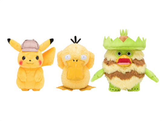 detective pikachu cafe figure collection