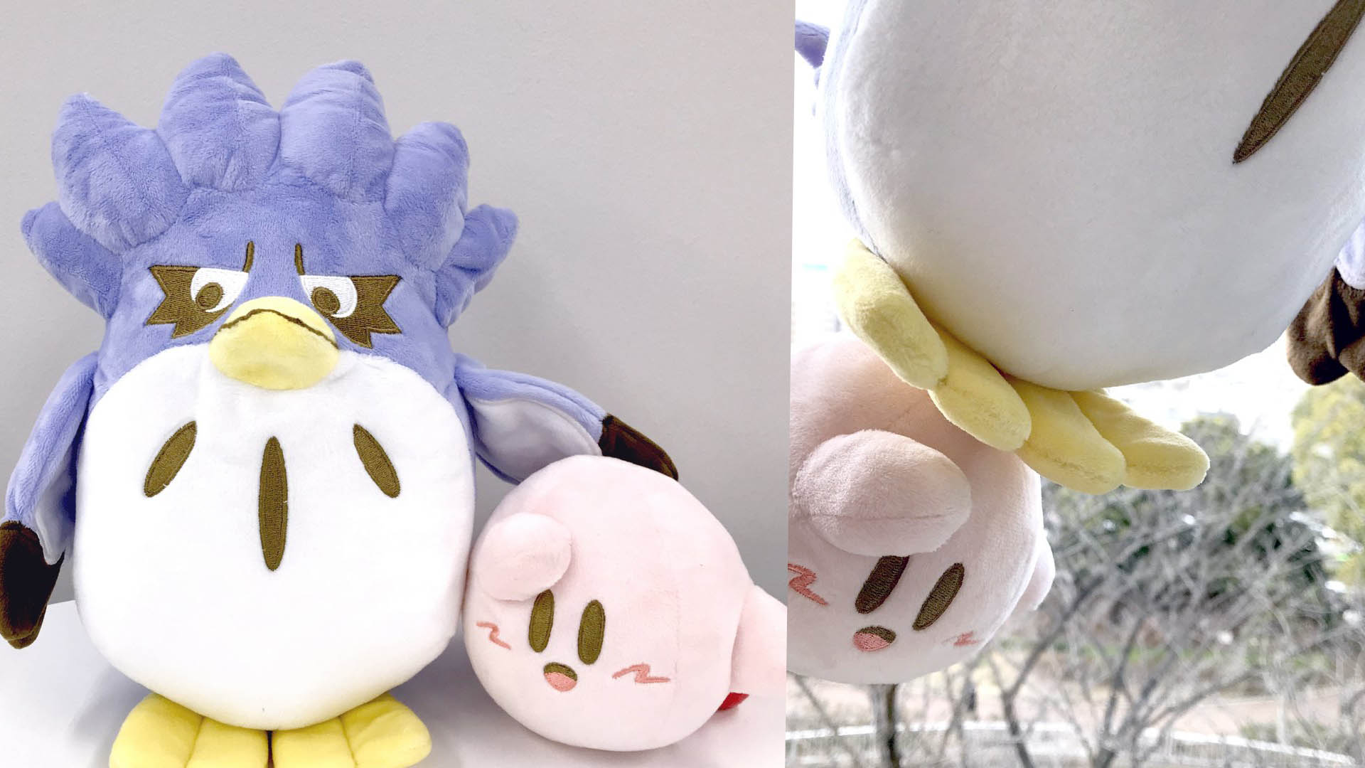 kirby rick kine and coo plush