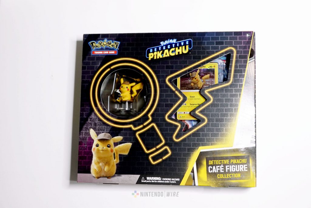 detective pikachu cafe figure collection