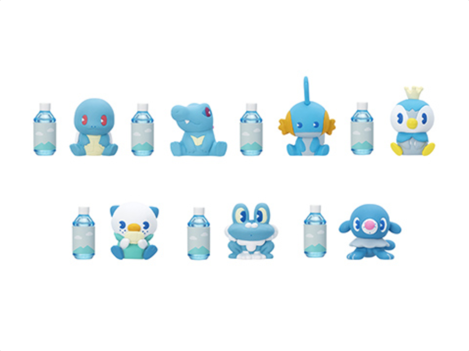 Pokemon Center Original Fresh Water Series Plush Mascot Key Chain Piplup