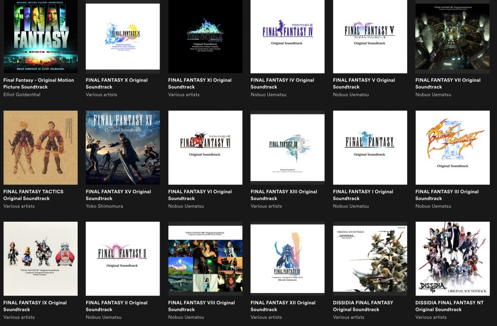 Final Fantasy Music Has Been Summoned On Spotify And Apple Music Nintendo Wire