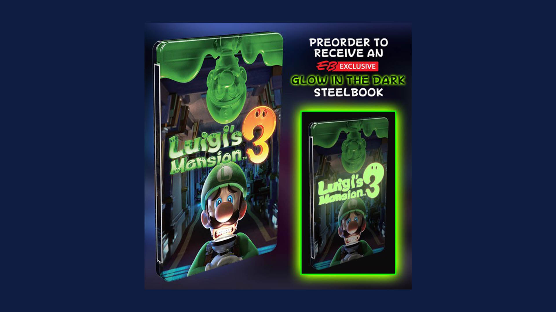 luigi's mansion 3 steelbook