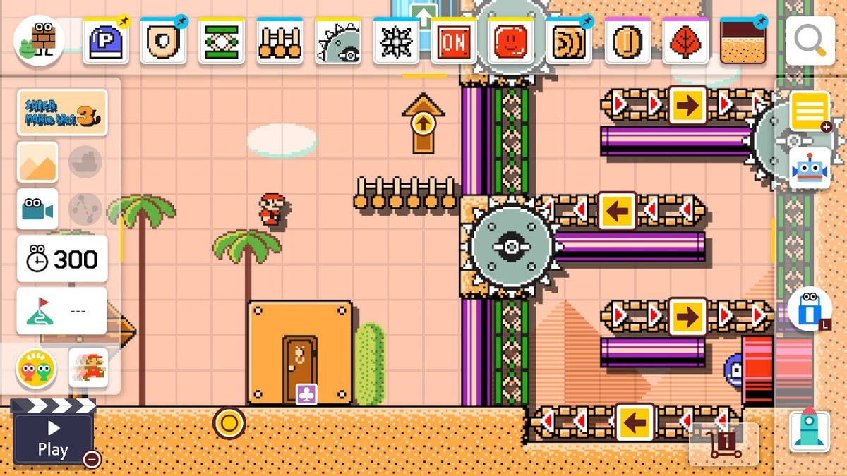 super mario bros maker all usables