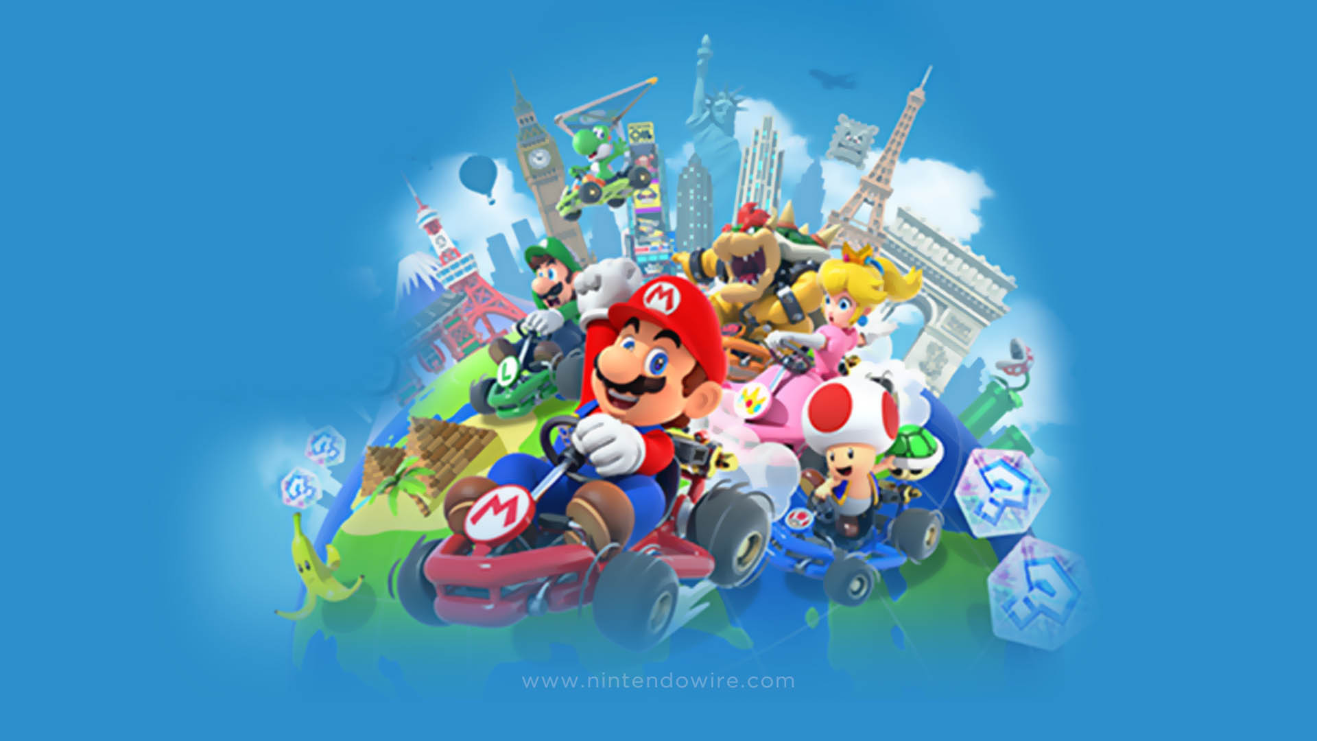 Mario Kart Tour Characters List - All Available Drivers, Karts, and Gliders