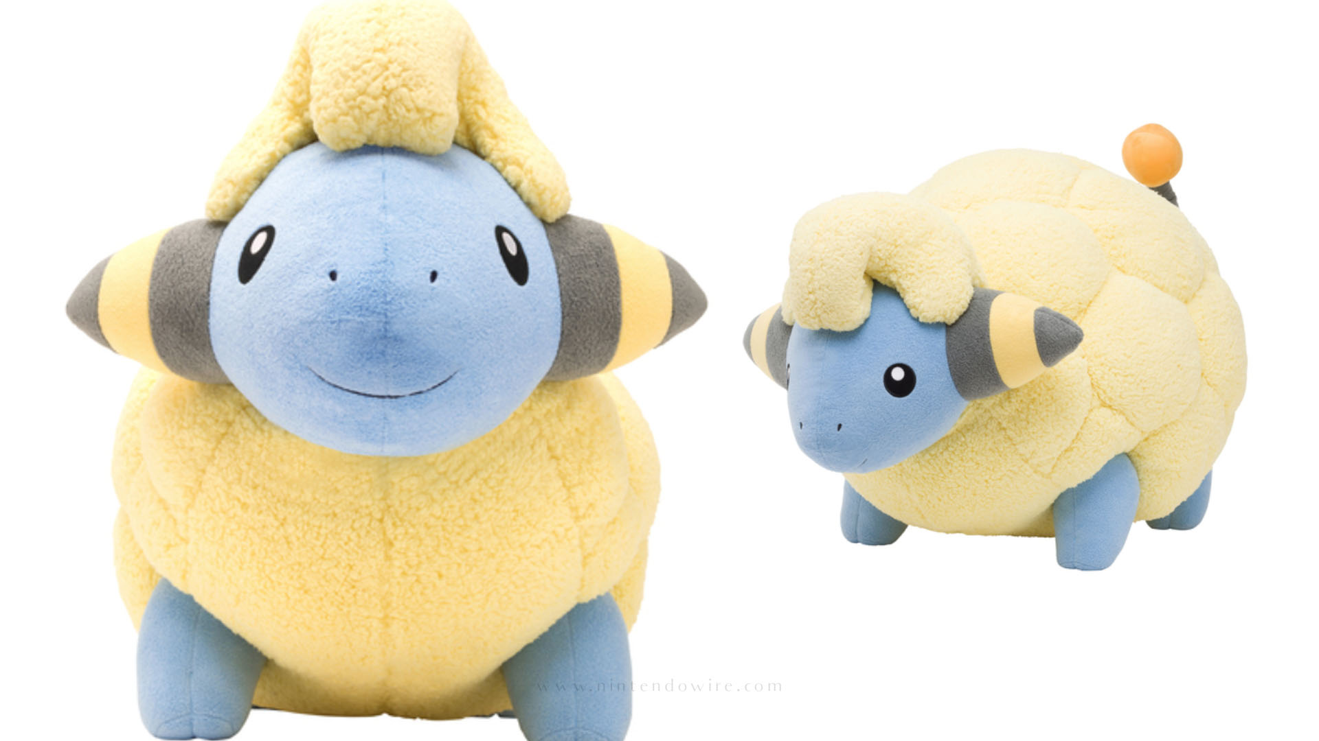 Life Size Mareep Plush Is On The Way Will Definitely Make Your Life Better Nintendo Wire