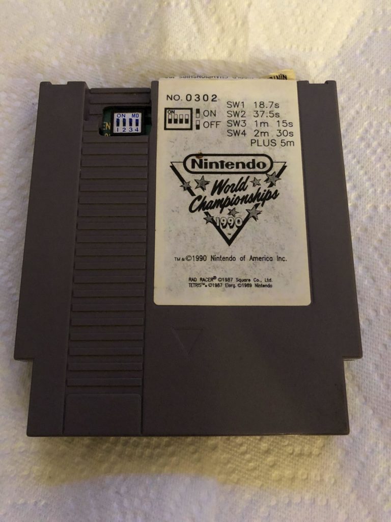 Ultra-rare Nintendo World Championship NES cartridge casually sold from ...