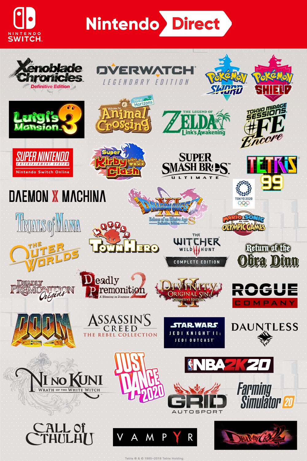 Nintendo Sums Up Direct Games In Handy Infographic Nintendo Wire