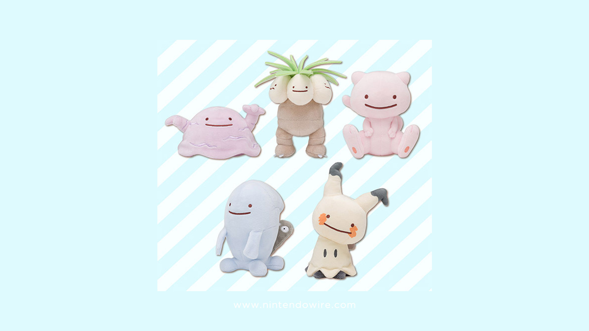 Adorable Ditto Transformation Merchandise Coming to Japan - My Nintendo News