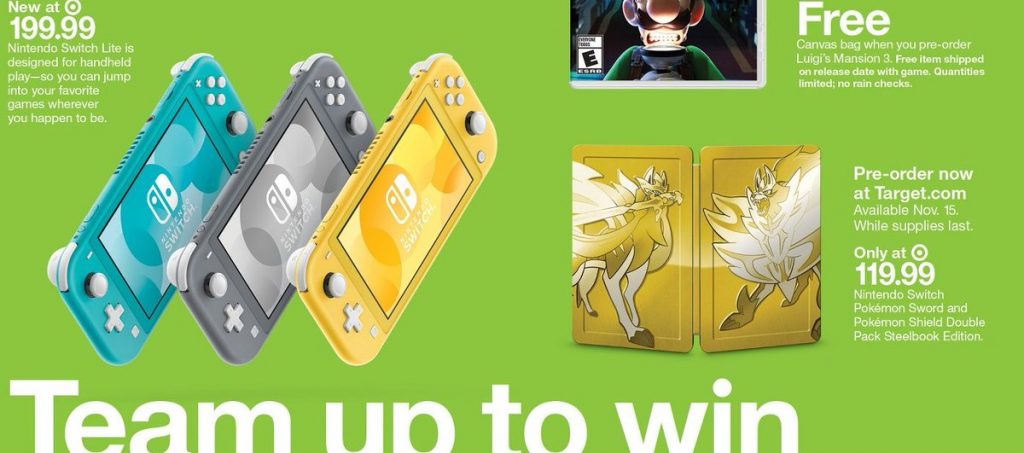 Target Will Exclusively Carry The Pokémon Sword Shield