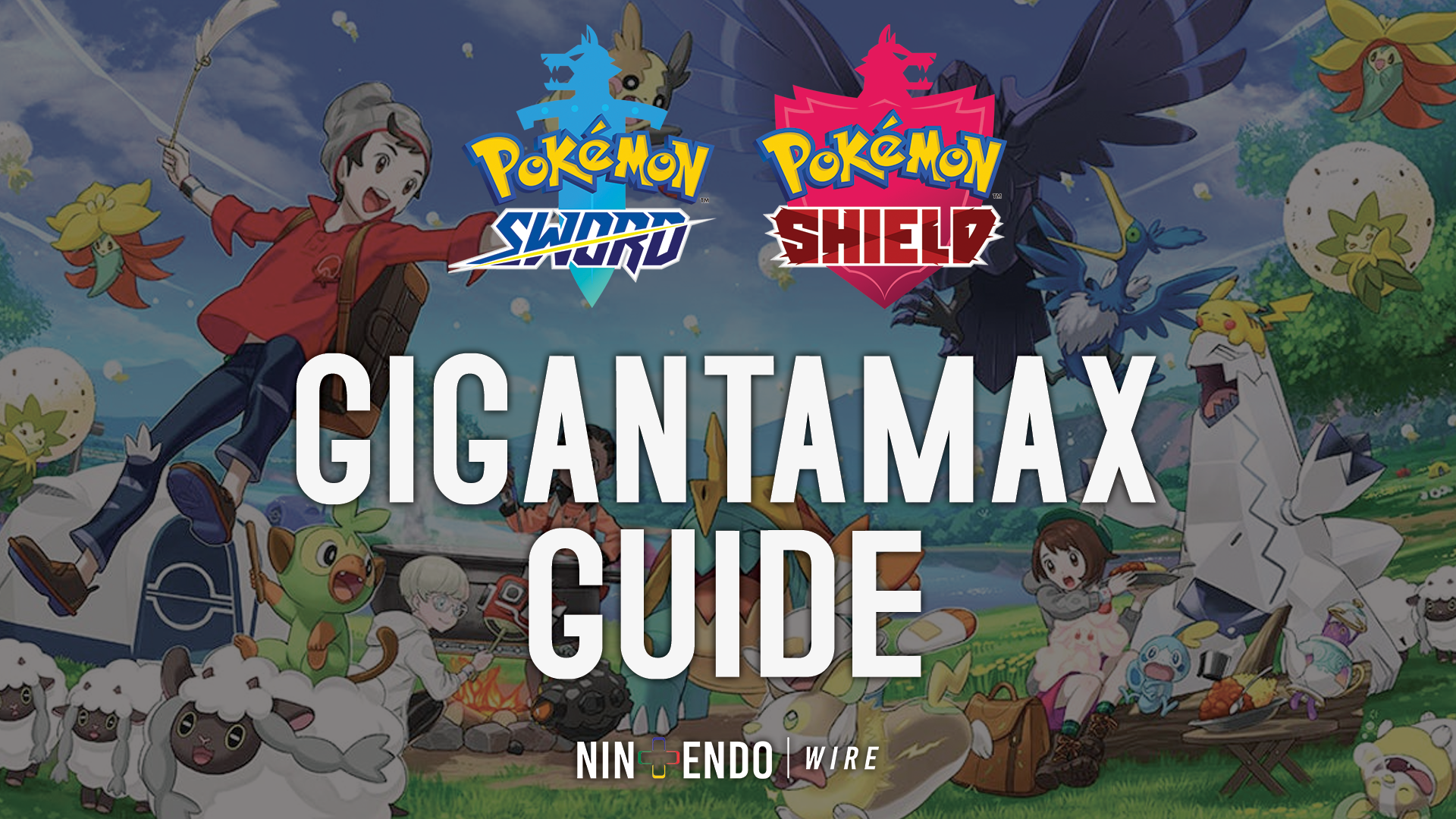 Pokemon sword and shield GBA English version, 100%  English, Gigantamax, Dynamax