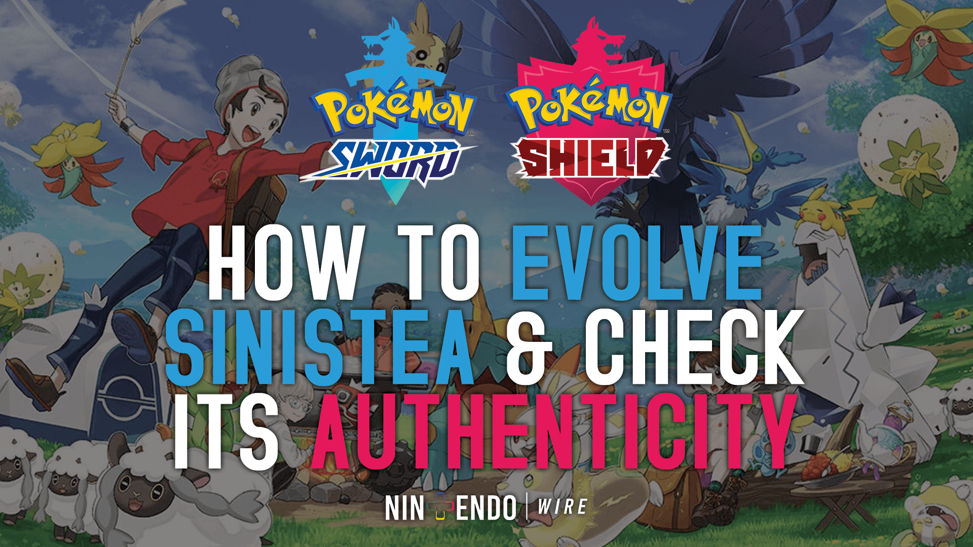 Pokémon Sword and Shield: Polteageist and Sinistea counterfeit