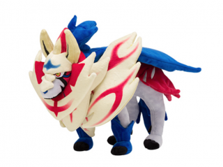 zamazenta and zacian plush