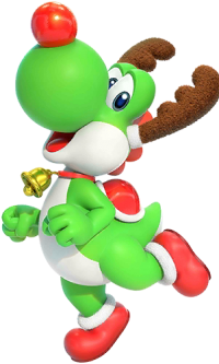 reindeer yoshi plush