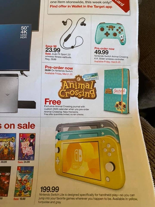 pre order animal crossing target