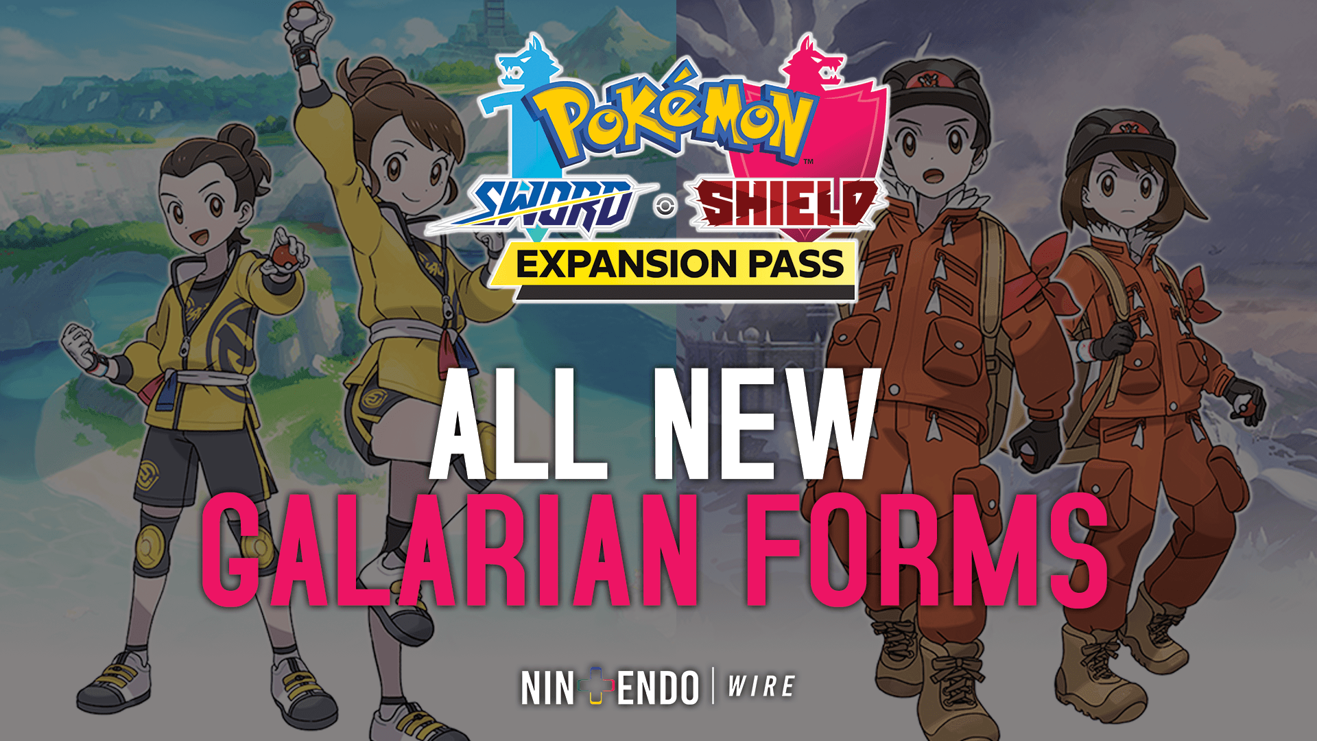 Guide New Galarian Forms In Pokemon Sword Shield S Expansion Pass