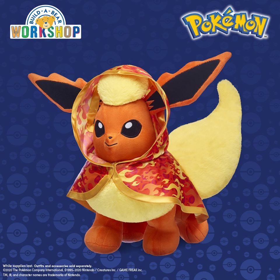 vulpix plush build a bear