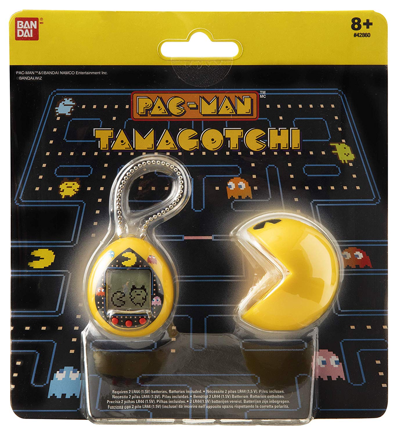 Bandai Chibi Tamagotchi Nano PAC-MAN 40th Anniversary Digital Pet Yellow Black 
