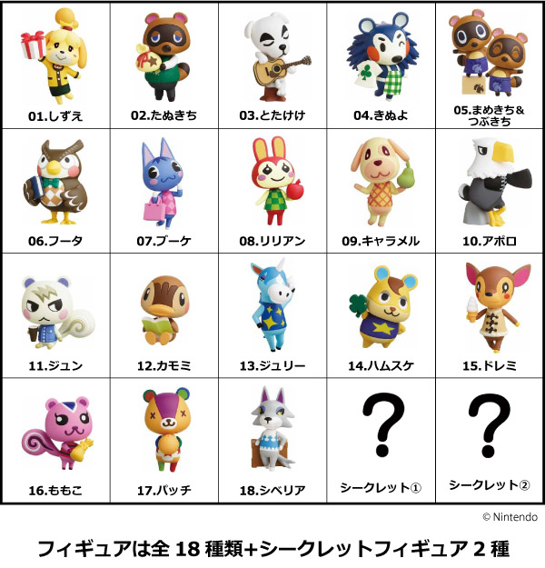 animal crossing new leaf characters names