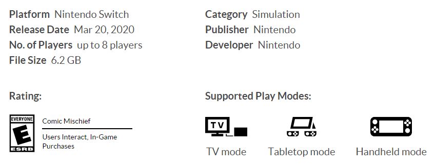 animal crossing new horizons in game purchases