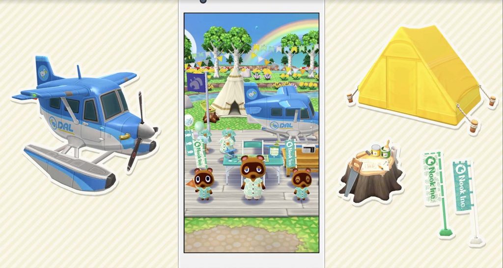 Animal Crossing New Horizons Pocket Camp Collaboration Items Revealed Nintendo Wire - animal junction upcoming animal crossing homage roblox