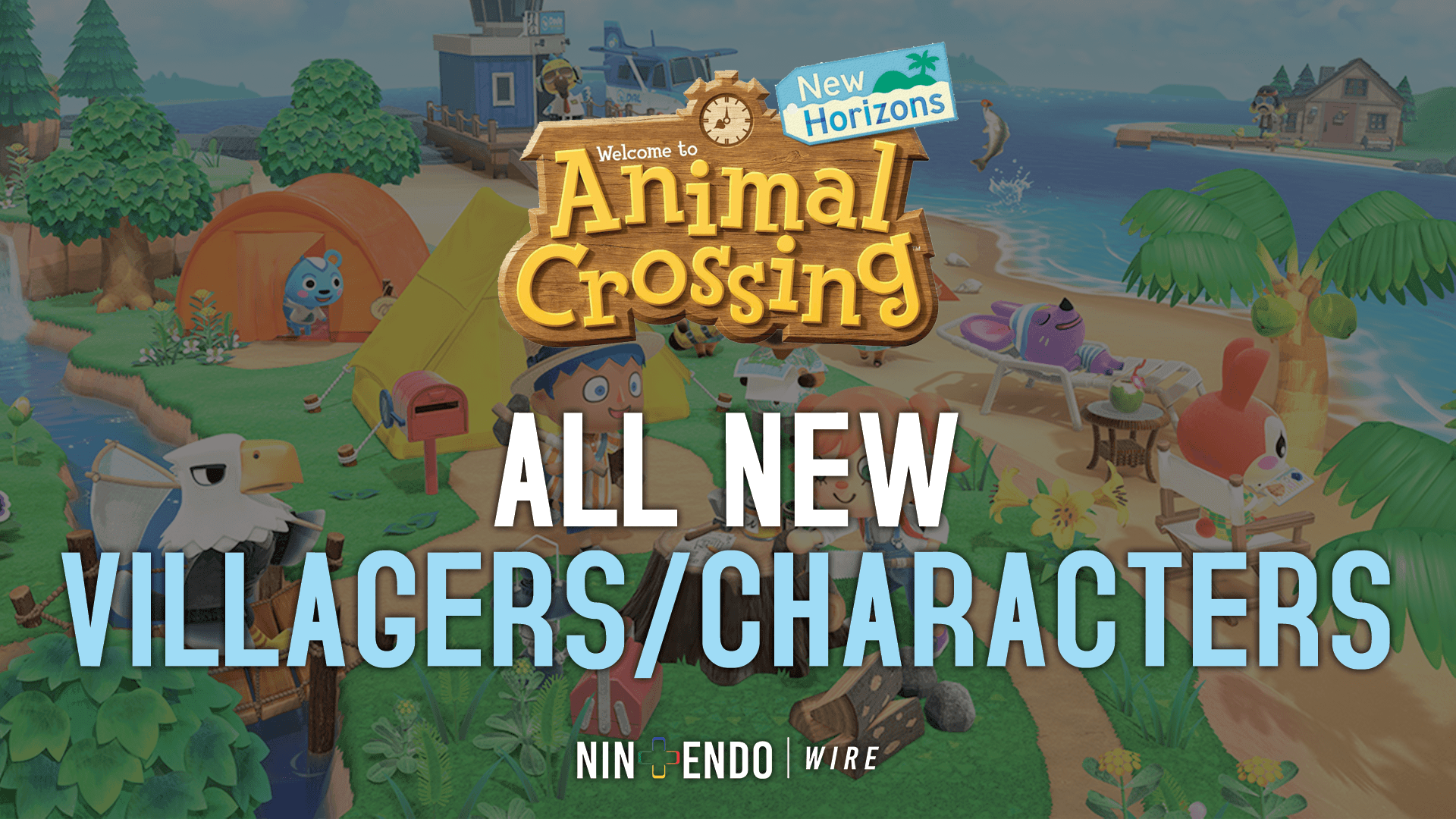 All New Villagers/Characters in Animal Crossing: New Horizons