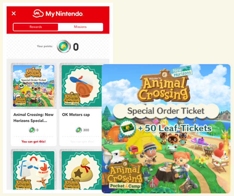 animal crossing promo code