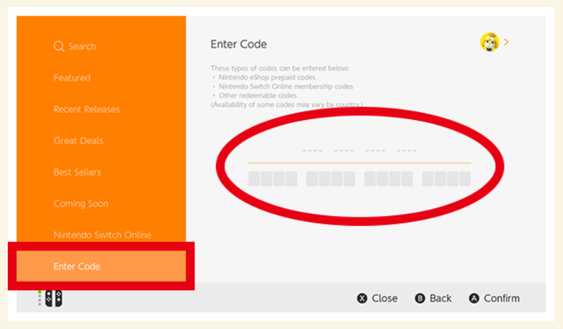 Nintendo eshop 16 clearance digit code