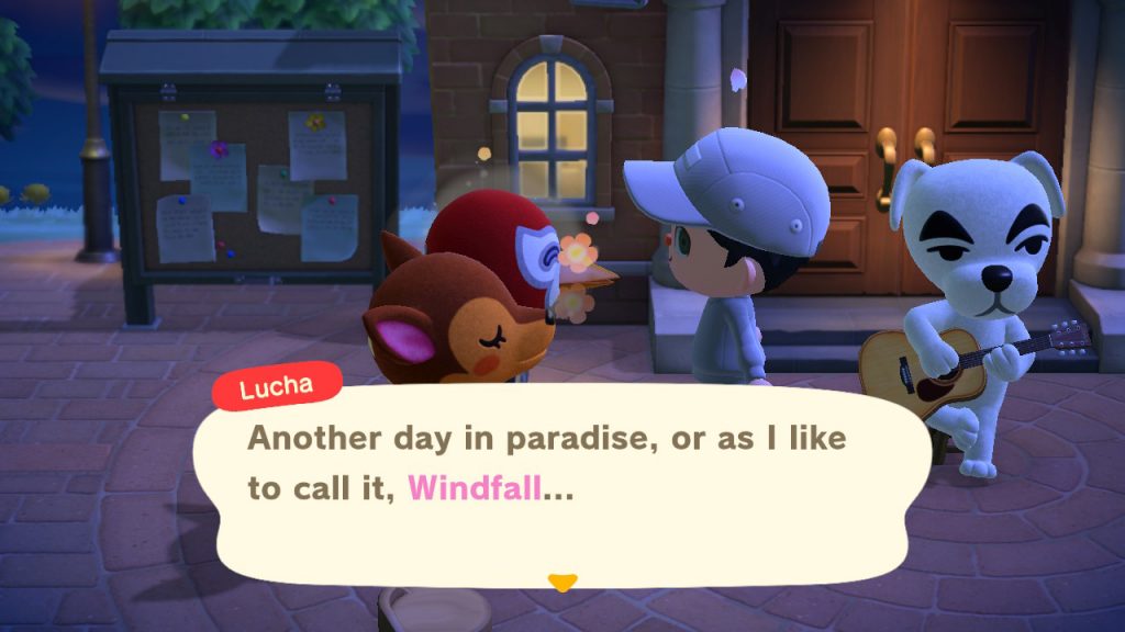 Throwing Out The Dice – A Villager Hunting In Animal Crossing New