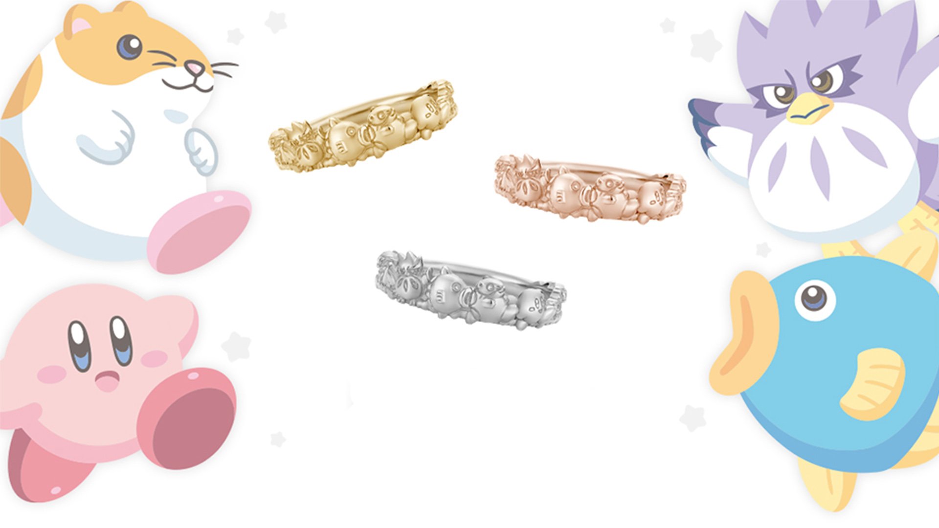 Kirby and his Animal Friends come together for new rings - Nintendo Wire