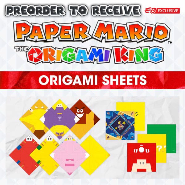 paper mario origami pre order